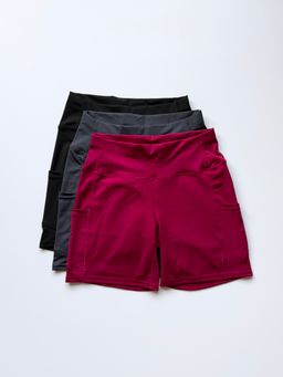 Shorts Seamless Fit Mid — Talla M