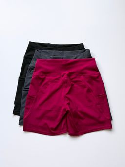 Shorts Seamless Fit Mid — Talla M