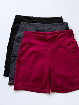 Shorts Seamless Fit Mid — Talla L