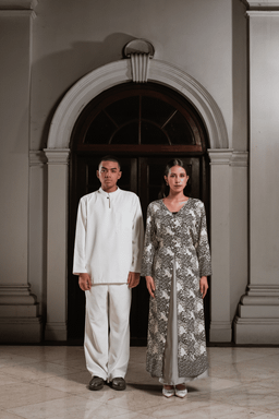 Anggun Alam - White Batik