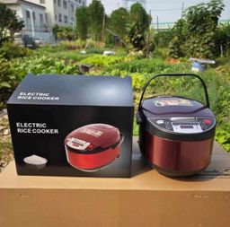 5L - Smart Electric Digital Rice Cooker- 900W Brown 