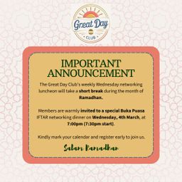 NETWORKING LUNCHEON 11TH FEBRUARY 2026