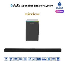 Nunix NU-A35 multimedia soundbar system. 