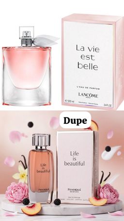 PENDORA SCENTS LIFE IS BEAUTIFUL - DUPE OF LA VIE EST BELLE