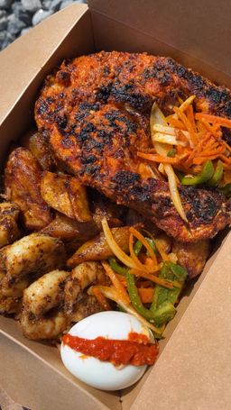 Grilled grouper steak & whole grilled grouper