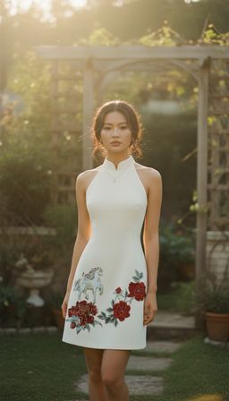 STALLION in Cheongsam Mini 