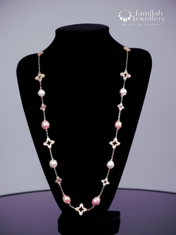93cm Multi Color Pearl Necklace