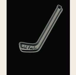 Hockey stick imprint Cookie Cutter   