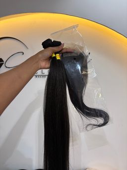 Goda combo (12 inch uncustomised closure, 3 human blend bundles)