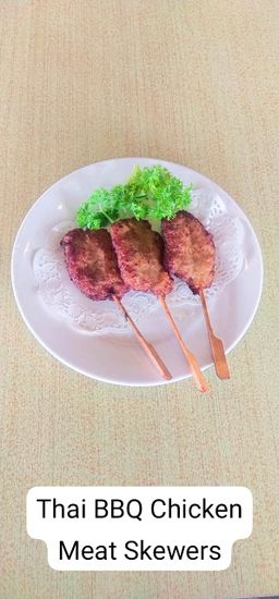 TB94 Thai Chicken Meat Skewers x3 