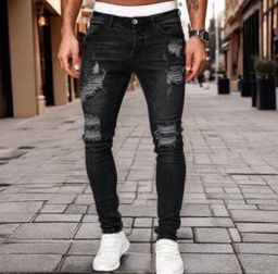 Berry key Men’s Stretch Jeans 