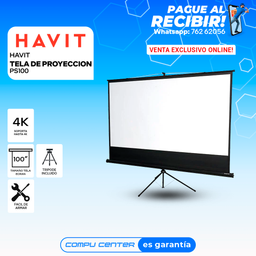 HAVIT PS100 / TELA DE PROYECCION / 100"