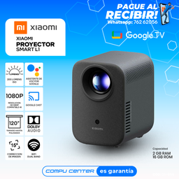 XIAOMI SMART L1 / 120" / PROYECTOR GOOGLE TV / 200 LUMMENS ISO