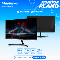 MASTER-G MGME2210 / 22.0¨ FHD / MONITOR PLANO / PANEL VA / FRECUENCIA 75HZ