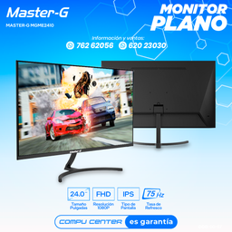 MASTER-G MGME2410 / 24.0¨ FHD / MONITOR PLANO / PANEL IPS / FRECUENCIA 75HZ