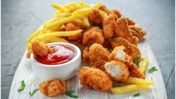 CHICKEN POP CORN & CHIPS