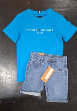T-shirt TOMMY Bleu 2