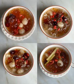 Chilled Desserts [Tiramisu I Jelly I Peach Gum ]