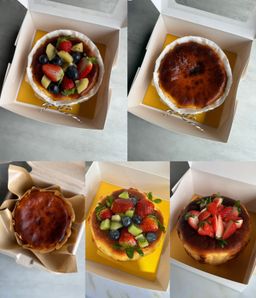 Baked Desserts [ Brownies I Cupcakes I Cookies I Basque burnt Cheesecake ]