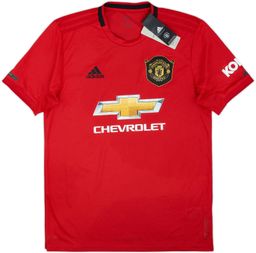 Manchester United 2019/20 Home Shirt (Red / Black / Gold)