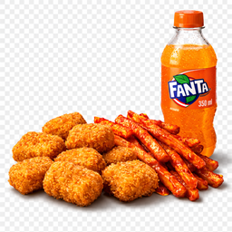 Nuggets + Masala Fries + Soda 350ml