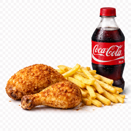 Chicken Leg + Classic Fries + Soda 350ml