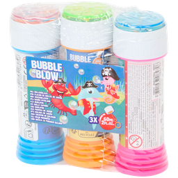 Souffleur de bulles de savon Lot de 3*60ml