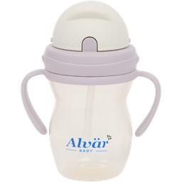 Tasse d'apprentissage Alvär - Gobelet avec paille 275ml