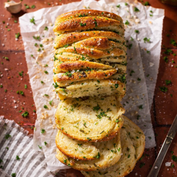 Garlic herb and cheese bread