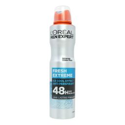LOREAL PARIS MEN EXPERT FRESH EXTREME 48H SPRAY DEODORANT ICE COOL EFFECT لوريال باريس مين إكسبرت فريش إكستريم بخاخ مزيل العرق