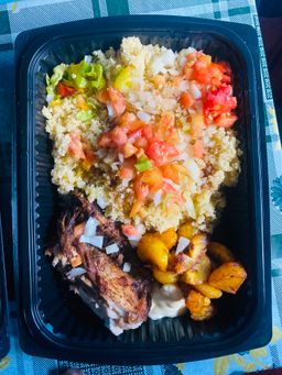 Attiéke Poulet braisé