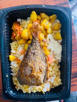 Attiéké Poisson braisé