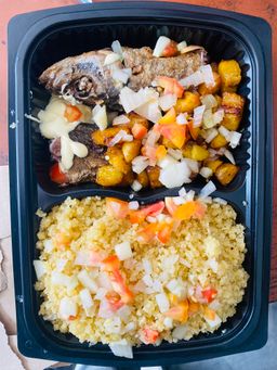 Attiéké Poisson braisé