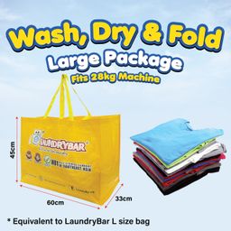Large Package (Wash, Dry, Fold)