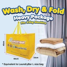 Heavy Package (Wash, Dry, Fold)