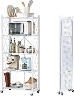 565 - FOLDABLE STORAGE RACK