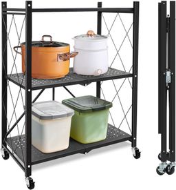 565 - FOLDABLE STORAGE RACK