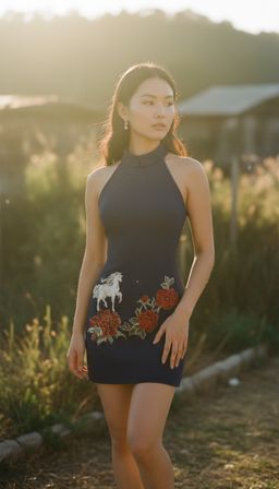 STALLION in Cheongsam Mini 