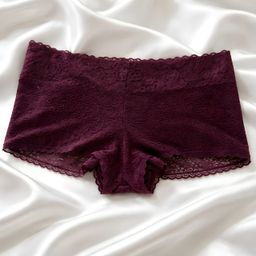 Aerie burgundy panty 
