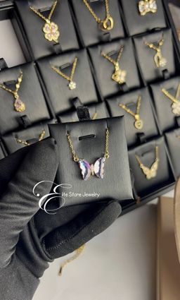 Collier Papillon Pour Femme