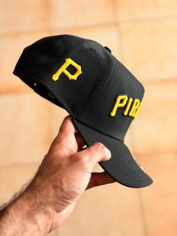 New Era 9Forty -   Pittsburgh Pirates Black Classic Edition