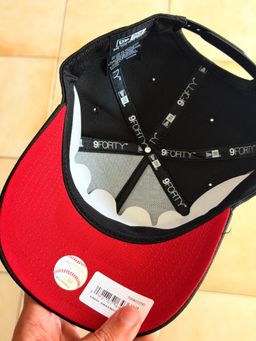 New Era 9Forty -   Anaheim Angels 40th Anniversary Black and Red