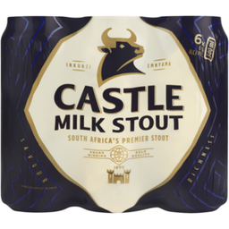 Castle Milk Stout Beer 6 Pack
