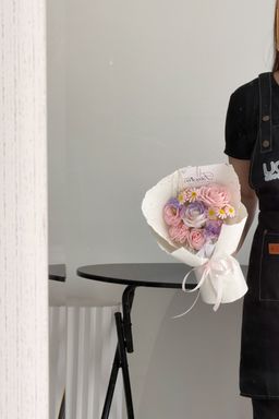 S Size Dong Ba Soap Flower Mixed Bouquet 