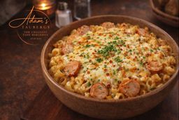 Baked Sausage Mac & Cheese 