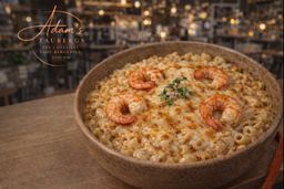 Baked Prawn Mac & Cheese 