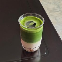 Earl grey matcha latte