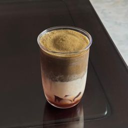 Earl grey hojicha latte