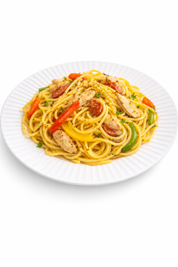 Aglio Olio Chicken Spaghetti