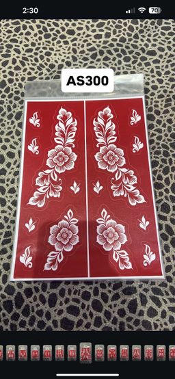 Henna Stencils high quality 